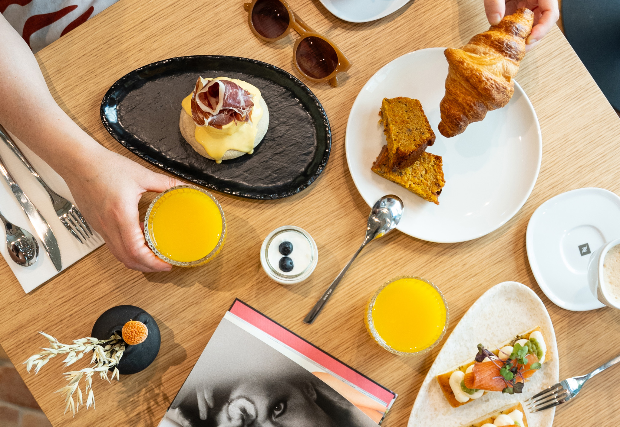 Desayuno hasta las 11hrs.